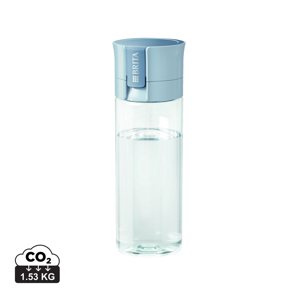 Gourde filtrante publicitaire 600 ml BRITA Vital Bleu clair